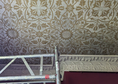 Newark Park W. Morris Wallpaper conservation