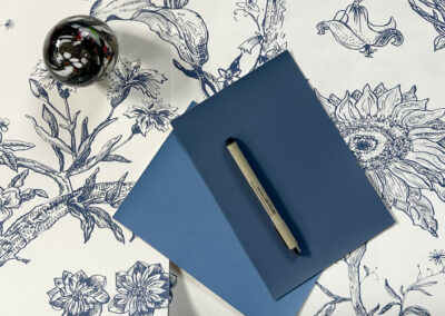 Blue Admirals Wallpaper reproduction